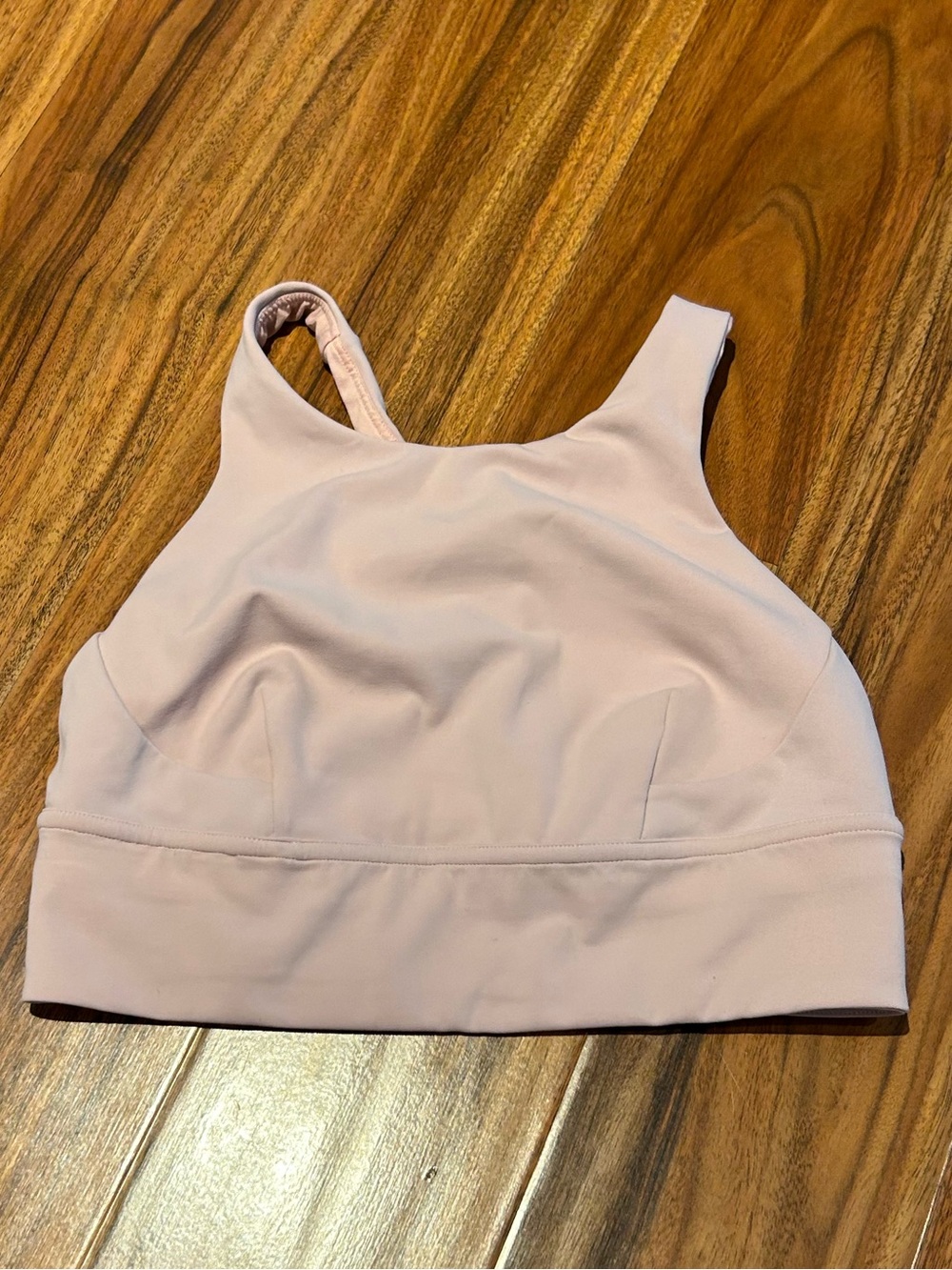 Lululemon pale pink sports bra size 8